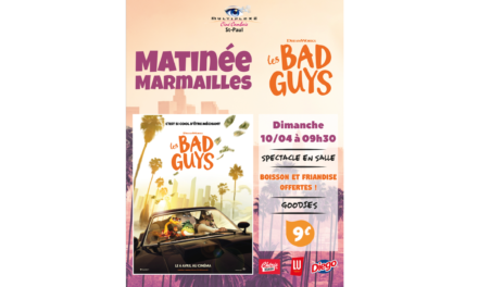 Matinée Marmailles « LES BAD GUYS »