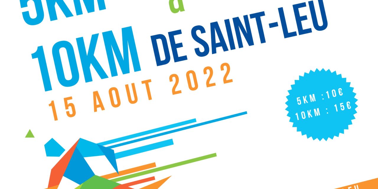 Tentez de gagner votre inscription pour Les 5km ou 10 km de Saint Leu