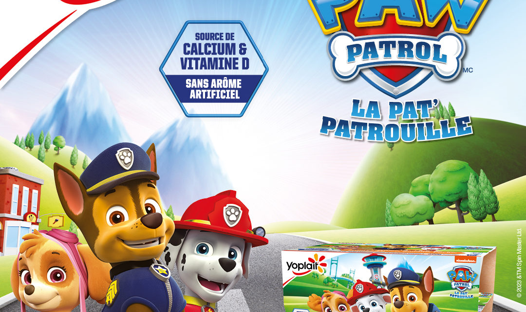 Pat’ Patrouille prend des forces avec notre Fromage blanc