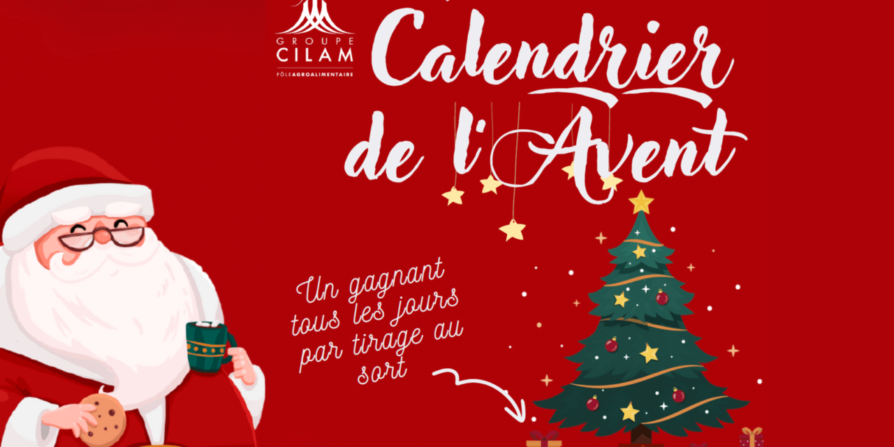 LE CALENDRIER DE L’AVENT ! DÉCOUVREZ NOS SURPRISES QUOTIDIENNES !