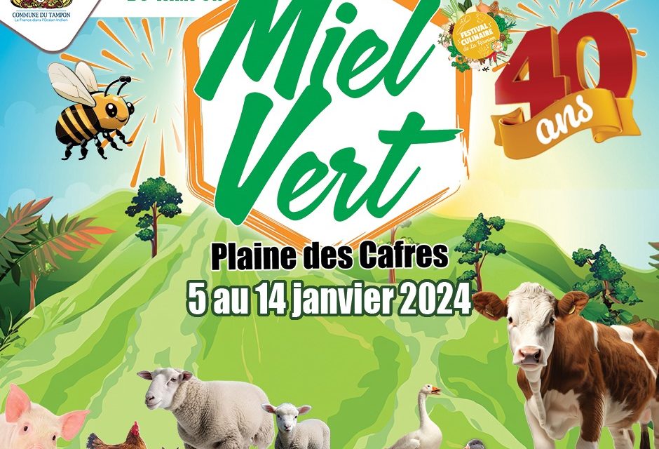 Miel Vert 2024 : L’incontournable fête réunionnaise de Janvier